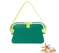 Generico Silicone Pool Toiletry Swim Bag Floating Silicone Pool Beach Bag Foldable Floating Pool Beach Handbag Sandproof (#8)
