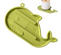 Generico Silicone Pot Lid Holder - Heatproof Non-Slip Multipurpose Flexible Counter Mat, Elevated Rest Pad for Daily Kitchen Cooking Support, Stable Protector | Ideal for Cup Spoon Utensil Pan