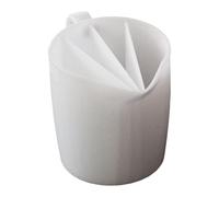 Generico Silicone Split Cup With Handle - 500ml Divided Color Mixing Cup