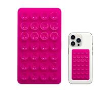 Generico Silicone Suction Phone Case Mount - Double Sided Strong Cup Holder, Durable High-Density Rubber Build, Integrated Vacuum-Grip Structural System, Mobile Hardware, Selfie Utility