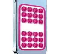 Generico Silicone Suction Phone Case,Suction Cup For Phone - With Mirror Mount Attachment For Women Men Car Driving Desk