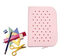 Generico Simpatico portapenne - Astuccio per matite con fori impermeabili con grande capacità - Astuccio portatile per casa, scuola, aula, simpatico portapenne per il posto di lavoro