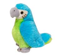 Generico Simulation Parrot Plush Toys - Shoulder Perch Plush Bird, Stuffed Animal | Decorative Fuzzy Parrot Ornament Shelf Home Living Space, Cute Realistic Soft Doll For Desk Display Accent