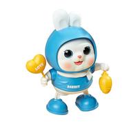 Generico Singing Rabbit Toy - Electric Animal with Music and Light for Interactive Play | Crawling Training Toy Encourages Movement Fun Learning for Birthday Holiday Christmas Playroom Home Use