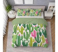 Generico Singolo Set Copripiumino Senape, Completo Letto Biancheria da Letto in Microfibra morbida, Animale, Panda Ape Sdraiato, Soffice, Cerniera, 180 X 200 cm, Facile cura, Leggero