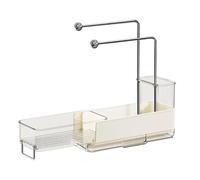Generico Sink Organizer - Expandable Sponge Rack | Removable Drip Tray