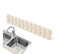 Generico Sink Splash Guard - Silicone 20x3.66x1.6 Inches, Kitchen Bathroom Faucet Splash Guard | No Tools Required Strong Suction Cup for Dry Countertops Keeping Clothes Dry