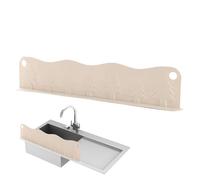 Generico Sink Splash Guards, Waterproof Sink Guard, Removable Suction Silicone Kitchen Accessory for Water Protection, Dishwashing, Bathroom, Kitchens Use, 19.69x1.57x3.94 Inches
