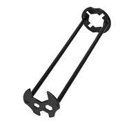 Generico Sink Wrench Tool - Alloy Steel Multi Function Spanner Device, Tight Space Plumbing Adjustment System Tool, Toilet Bowl Pipe Drain Bathroom Kitchen Shower Tub Heater Pool Repair Installation
