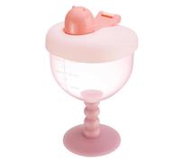 Generico Sippy Cup - Bicchiere Per Bebè Da 177 Ml Con Coperchio, Bicchiere Da Viaggio A Prova Di Perdite Con Graduata | B́icchiere A Forma Di Calice. Design Elegante Del B̀icchiere Ďa Vino Per Á