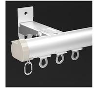 Generico Sistema di binari per Tende, binari per Tende Resistenti per Montaggio a soffitto e a Parete - Sistema di binari per Tende Durevole per casa, Camper, Patio, Doc