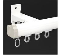 Generico Sistema di binari per Tende, binari per Tende Resistenti per Montaggio a soffitto e a Parete - Sistema di binari per Tende Durevole per Camper, casa, Patio, Doc
