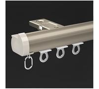 Generico Sistema di binari per Tende, binari per Tende Resistenti per Montaggio a soffitto e a Parete - Sistema di binari per Tende Durevole per Camper, casa, Patio, Doc
