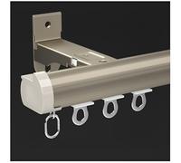 Generico Sistema di binari per Tende, binari per Tende Resistenti per Montaggio a soffitto e a Parete - Sistema di binari per Tende Durevole per Camper, casa, Patio, Doc