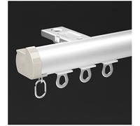 Generico Sistema di binari per Tende, binari per Tende Resistenti per Montaggio a soffitto e a Parete - Sistema di binari per Tende Durevole per Camper, casa, Patio, Doc