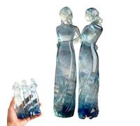 Generico Sisters by my side, Celebrates Friendships Three Sisters Sculpture, Modern Shaped Women Art Crafts Tabletop Decor, Special Christmas Friendship Day Present for Besties Female (2PCS)