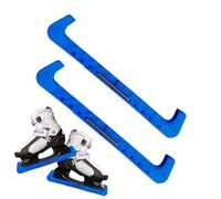 Generico Skate Blade Guards - Extendable PVC Design, Protective Anti-Damage Covers | 1 Pair Ice Skate Guards for Hockey Skates, Figure Skates, Outdoor Storage And Transport Protection