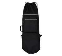 Generico Skateboard Backpack Oxford Cloth Drawstring Closure Adjustable Shoulder Straps Large Capacity Carry Bag 84x32cm / 110x32cm Outdoor Travel Storage
