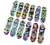 Generico Skateboard da - Giocattolo da tavolo da skateboard da in lega, giocattolo fantastico unico ad alte prestazioni