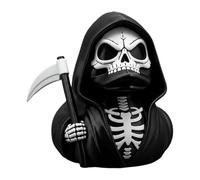 Genérico Skeleton Ducks - Black Duck Toy For Baby | Halloween Duck Toy, Halloween Holding Sickle Figurine | Resin Gothic Statue Ornament Skeleton Ducks Figurine For Home Bookshelf Car Decor