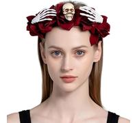Generico Skeleton Headband Halloween Headband Comfortable Decorative | Vivid Decorative Skeleton Headband Halloween Headband Comfortable Decorative Skull Headband Hfor Girls, Kids, Children, Teens