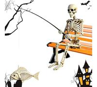 Generico Skeleton Outdoor Decor | Resin Gothic Large Skeleton Statue