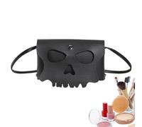 Generico Skeleton Purse - Hand Bag Purse Shoulder Bag, Bone Pattern Satchel, Anatomical Aesthetic Carryall, Fashionable Hollowed Stylish Tote Organizer | Gothic Accessory For Detailed Relief Travel