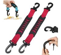 Generico Ski Boots Carrier Strap - Ski And Snowboard Boot Carrier Straps, Roller Skate Straps for Skiing, Snowboarding, Ice Skates And Skates (Red)