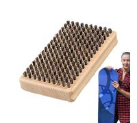 Generico Ski Brush- Cleaning Sanding Brush Ski Wax Brushes, Snowboard Wax Scraper, Skii Brushs Snowboard Tool for Women Men Waxing Polishing, Durable Multi-Purpose Tool for Home Use Professiona