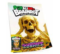 Generico Skifidol Italian Brainrot Trading Card Game, Album Allucinazione Cosmica, Serie Beta con 7 Carte
