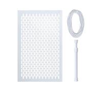 Generico Skimmer Guard,Protezione Schermo Skimmer per Piscina con Copertura - Antiruggine Raccoglitore Detriti e Protezione Foglie per Palestre Scuole Alberghi Laghetti