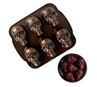 Generico Skull Baking Mold - 3D Aluminum Alloy | Cake Cookie Pan