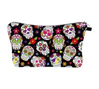 Generico Skull Pencil Pouch - Student Pen Ba, Spacious School Supplies Case, Lightweight Stationery Holder Children Teenagers | Perfect For Classroom Storage Homework Travel Daily School Essentials