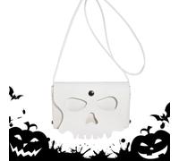 Generico Skull Purses - Women Gothic Hollow PU Leather Travel Purse