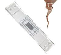 Generico Slash Monitor - liscio e resistente all'usura del calibro larghezza | Monitoraggio crack standard di grande | Cracks Strumento di misurazione per crepe standard e angolari