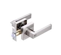 Generico Sleek Lock Handle, Privacy Door Function, Universal Fit Lever For Easy Control, Sturdy Aluminum Alloy Construction, Residential Door Hardware, Office Bedroom Bathroom Safety Access