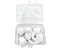 Generico Sleep Noise Canceling Earplugs - Silicone 2.5x1.5x1.9cm | 33dB Snore Blocking Ear Plugs, Reusable Noise Reduction Sleep Aid | Soft Comfortable Hearing Protection For Deep Rest Travel Use