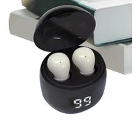 Genérico Sleep Wireless Earbuds - Sleeping Earbuds | Running Noise Cancelling Wireless Headphones | Ultra-Light Smart Touch Control Invisibile Comfortable Headset for Sports Exercise Gym