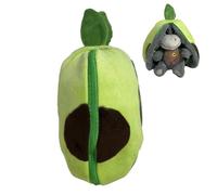 Generico Sleeping Breathing Animal Toy, Plush Animals, Adorable Toys with Light and Sound, Calming Realistic Motion Stuffed Animals for Kids Sleep, Stress, Relaxation, 11.81x3.94 inches