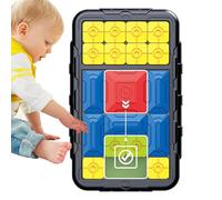 Generico Slide Puzzle - Educational Puzzles Boards Games, Block Game | Brain Teaser for Family Teens Kids Party Provides Portable Entertainment for Travel Indoor Play or Activities 7.72x4.76in