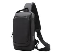 Generico Sling Bag - Anti-Theft Casual Backpack, Spacious Pack With USB Port, Lightweight Travel Shoulder Bag, Water-Resistant Design For Daily Use, Hiking, Commuting | Functional School