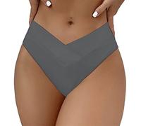 Generico Slip Brasiliana Donna Controllo Pancia Classico Elastico Costumi da Bagno Swimsuit Vita Bassa Brasiliana Morbido Perizoma Surf Spiaggia Piscina Tanga Ruched Triangolo Mare Sexy Costume Nuoto