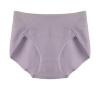 Generico Slip Donna Senza Cuciture,Slip da Donna Traspiranti in Puro Cotone con Cavallo E Sollevamento della Pancia Fianchi E Vita Alta Taglie Forti