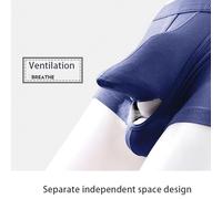 Generico Slip Uomo Microfibra Vita Bassa Tanga Sexy Sesso da Boxer 6XL Mutande Pacco 6 Bianche Nero Costume Bagno 5