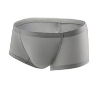 Generico Slip Uomo Taglia 4 Tanga Nero Boxer XXXL Mutande Cotone Leggero Pannoloni per Adulti Mutanda Microfibra Seamless Costume Corto Bianco