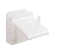 Generico Slipper Holder Racks, Mount Shoe Organizer, Space-Saving Slipper Hanger, Adhesive Wall Mounted Design for Bathroom, Bedroom, Living Room, Kitchen, White and Black