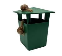 Genérico Slug Trap Garden - Da Giardino Portatile, Esca Da Birra Riutilizzabile | Trappola Durevole con Coperchio Sicuro Di Facile Installazione per Controllare Le Lumache In Terreno, Patio, Fattoria