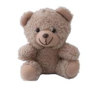 Generico Small Animal Keychain - Fuzzy Bear Pendant Charm | 5 Inch Stuffed Soft Doll for Purse Backpack, Decorative Plush Toy for Kids Teens, Adorable Accompanying Gift, Cute Accessory for Bag