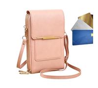 Generico Small Bags For Womens - Mini Phone Purse | Touchscreen Window Multi-Compartment | Women's Phone Wallet Pouch For Women Girls Mother Wife Adults Commuting Travel Beach Trip Music Festivals