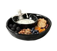 Generico Small Bowls for Dips Halloween Small Skull - Double Layer Gothic